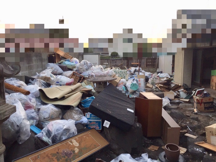 奈良県奈良市でゴミ屋敷の清掃
